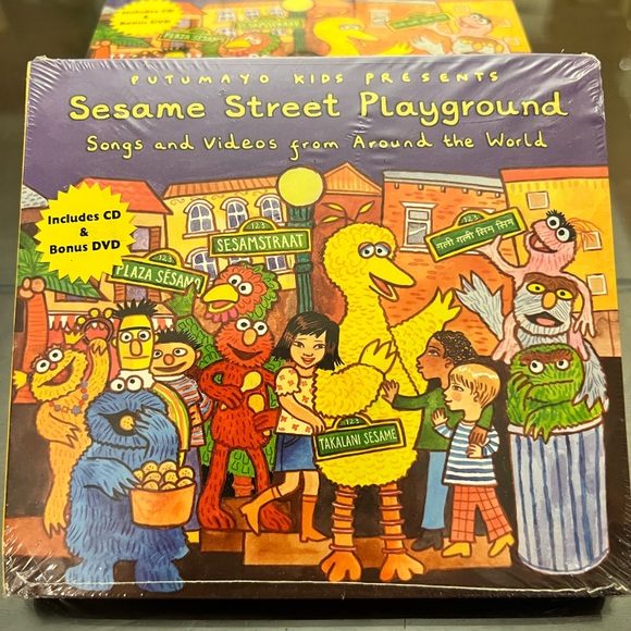 Putumayo Kids 4-CD pack - Reggae Playground, Sesame Street, Celtic & New Orleans - Picture 2 of 10